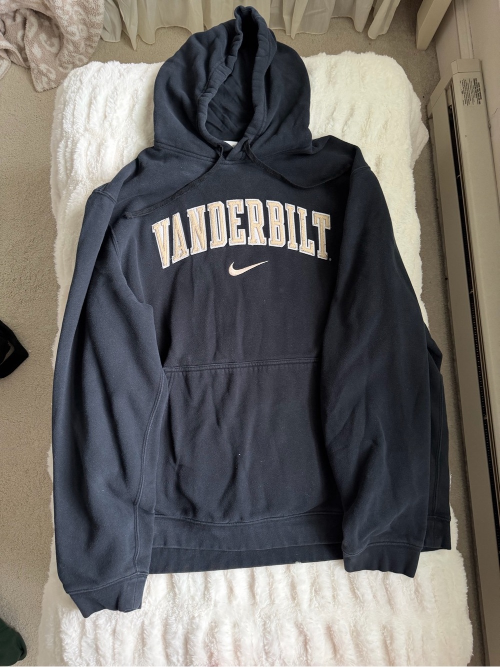 Nike Vanderbilt University Black Hoodie Size XXL